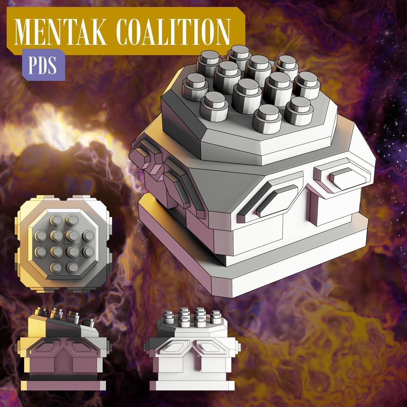 Twilight Imperium ships Mentak Coalition 3D print model_9