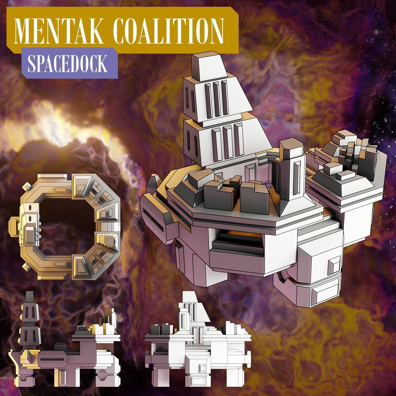 Twilight Imperium ships Mentak Coalition 3D print model_8