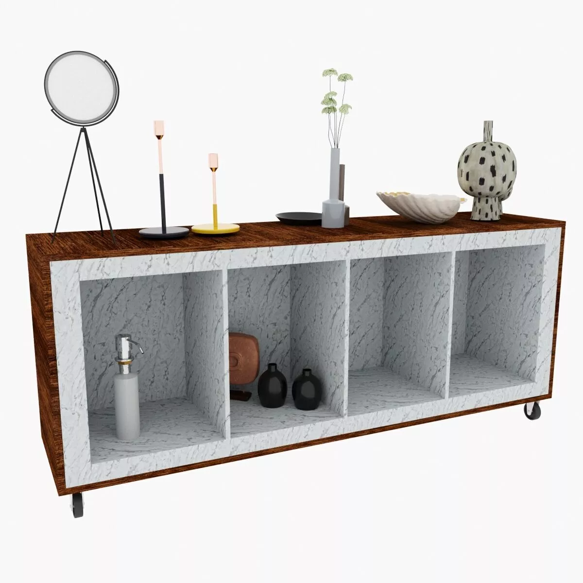 commode dresser 3D model