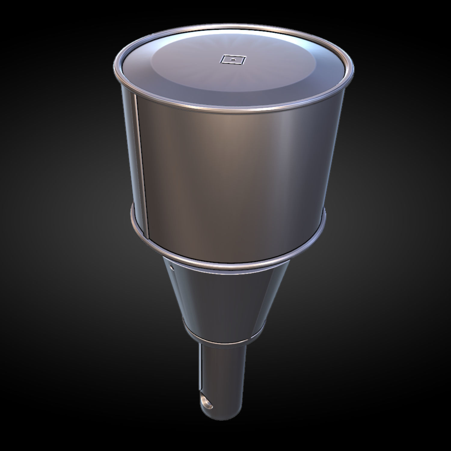 RPG 43 Soviet anti tank grenade from World War II 3D print model_2