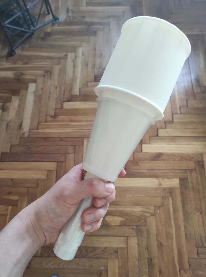 RPG 43 Soviet anti tank grenade from World War II 3D print model_4