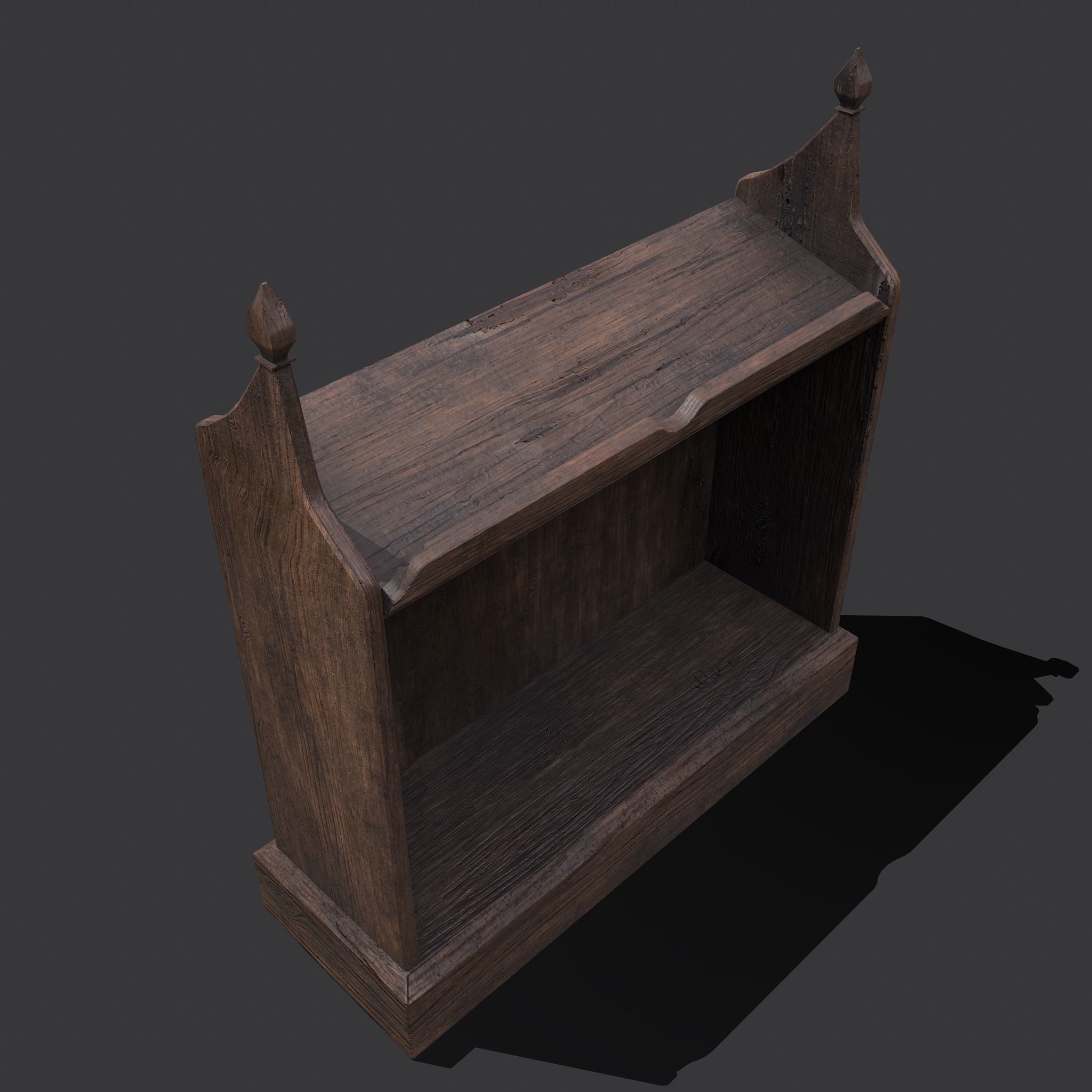 Medieval Bedroom Elegant Furnishings  3D Model Collection_81