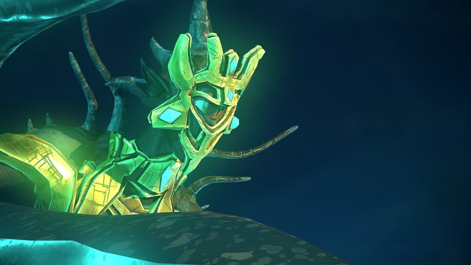 Cyclops Amphibian Low Poly model Low-poly 3D model_19