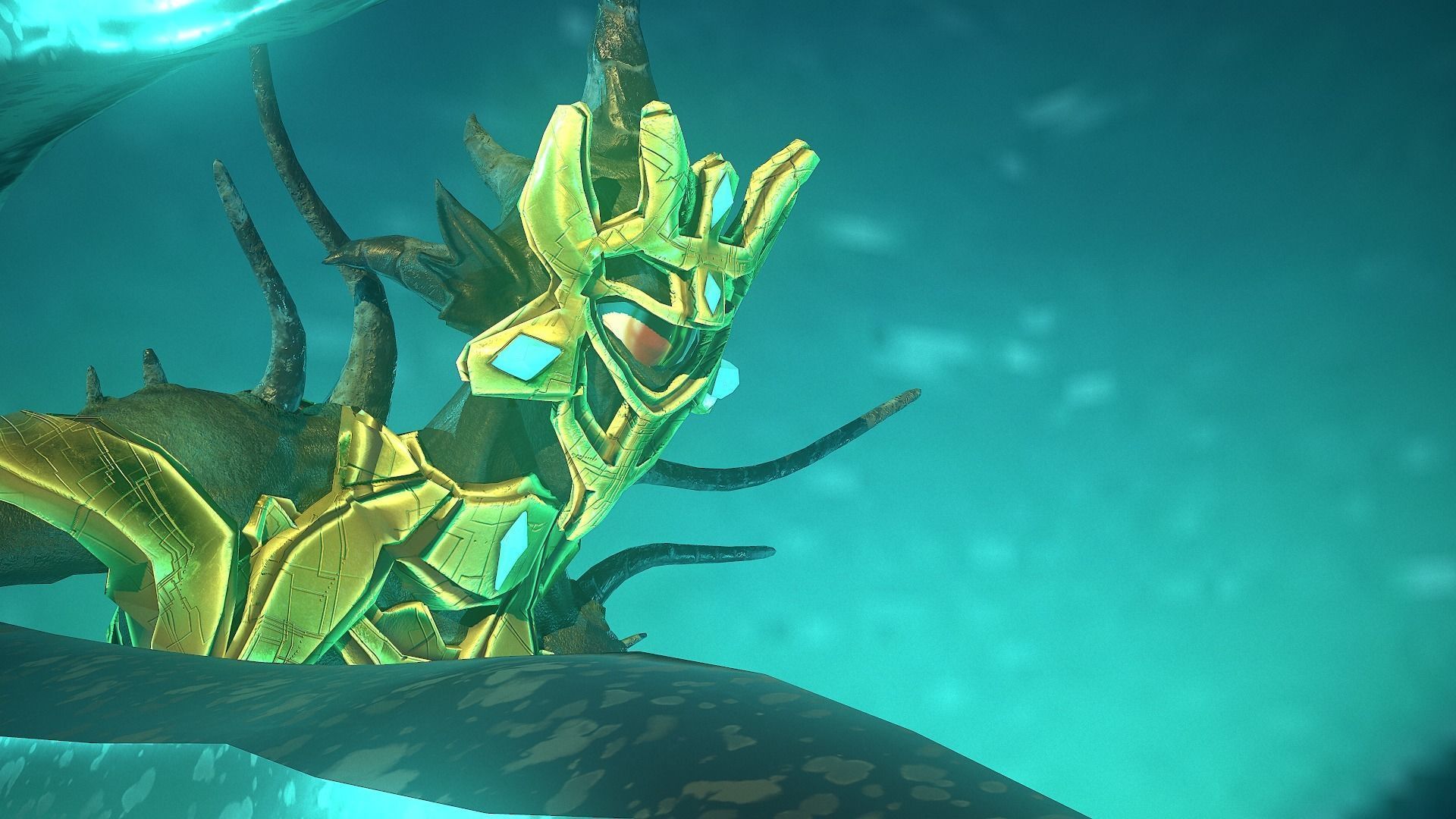 Cyclops Amphibian Low Poly model Low-poly 3D model_27