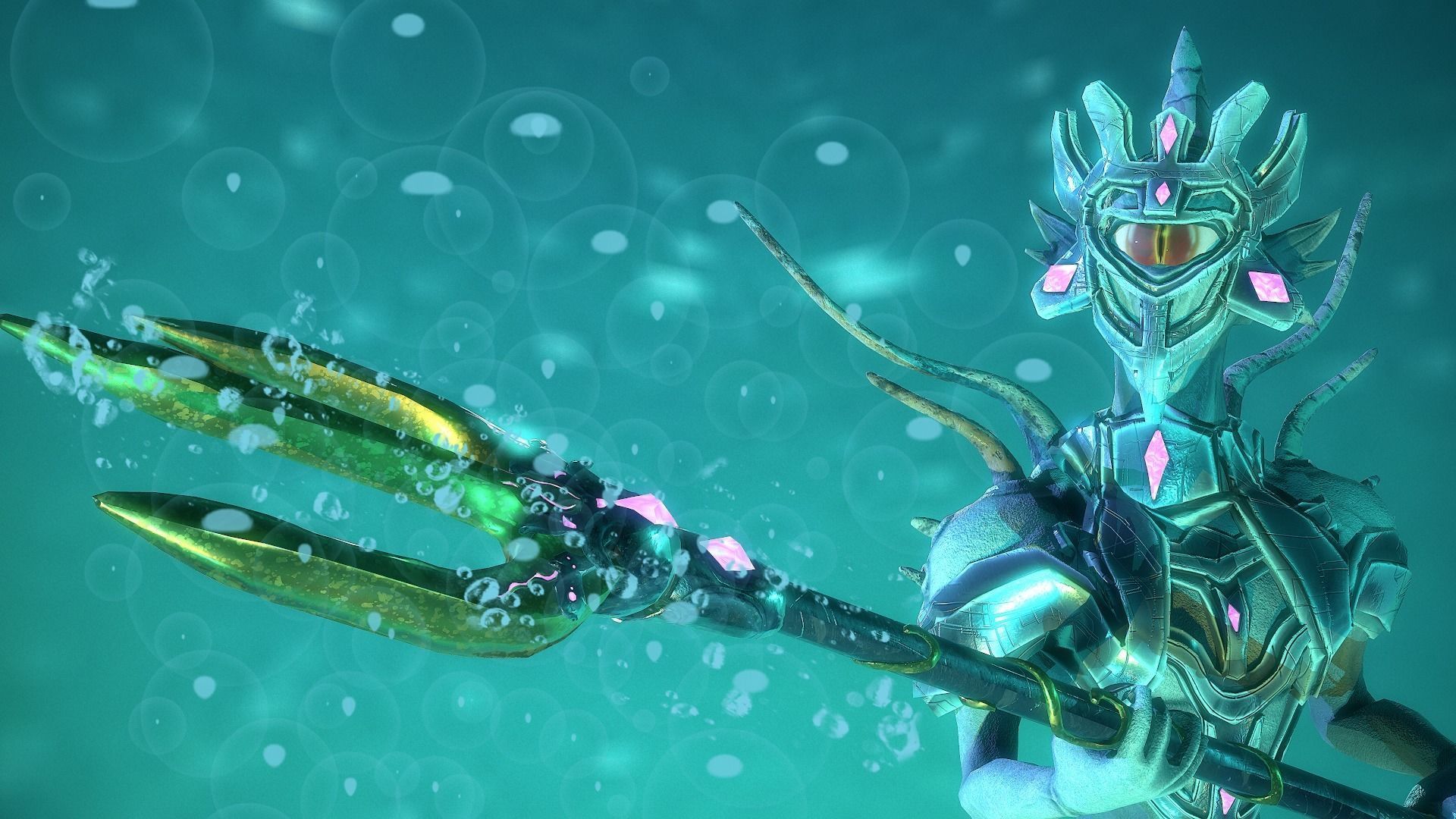 Cyclops Amphibian Low Poly model Low-poly 3D model_24