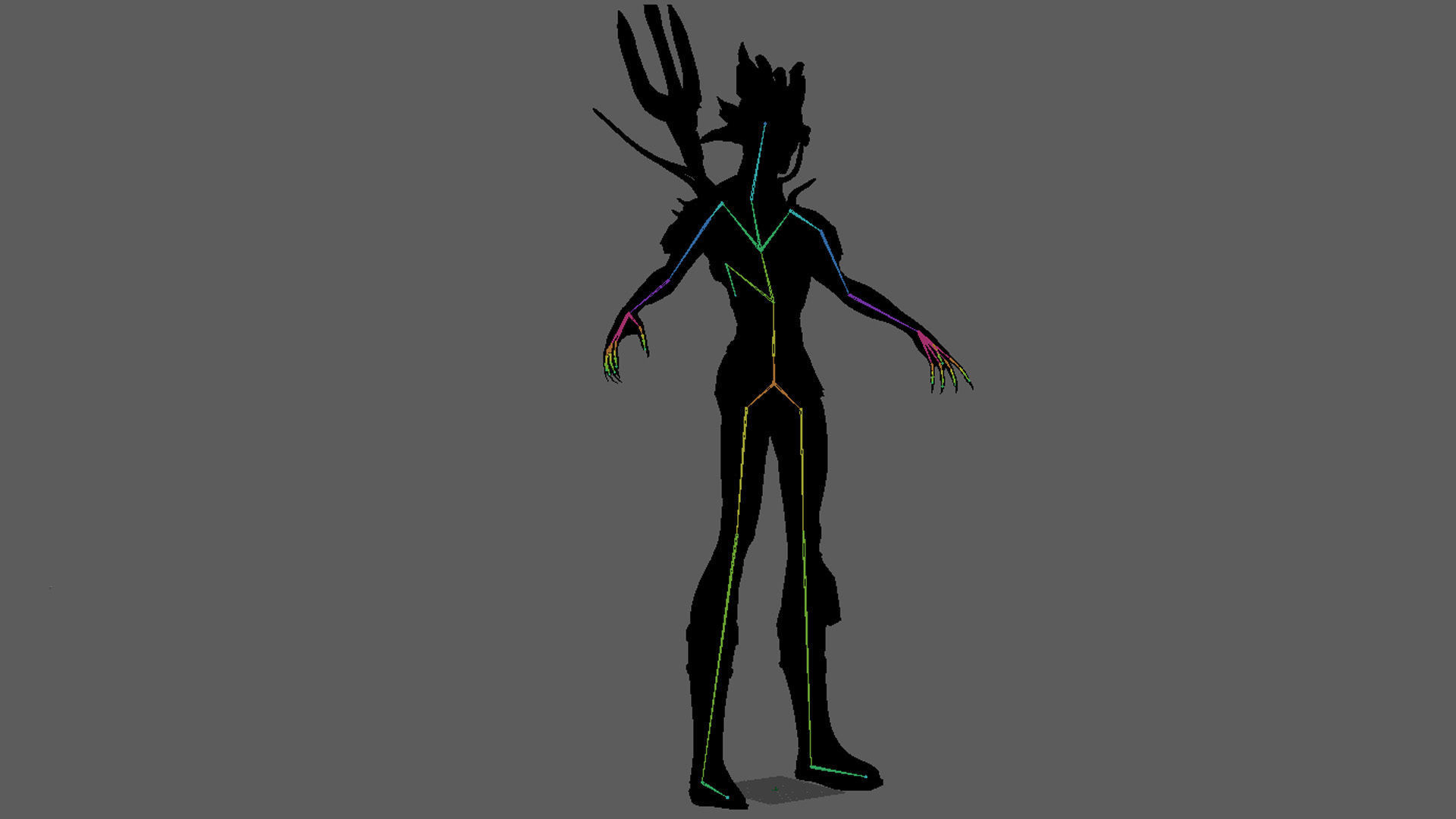 Cyclops Amphibian Low Poly model Low-poly 3D model_37