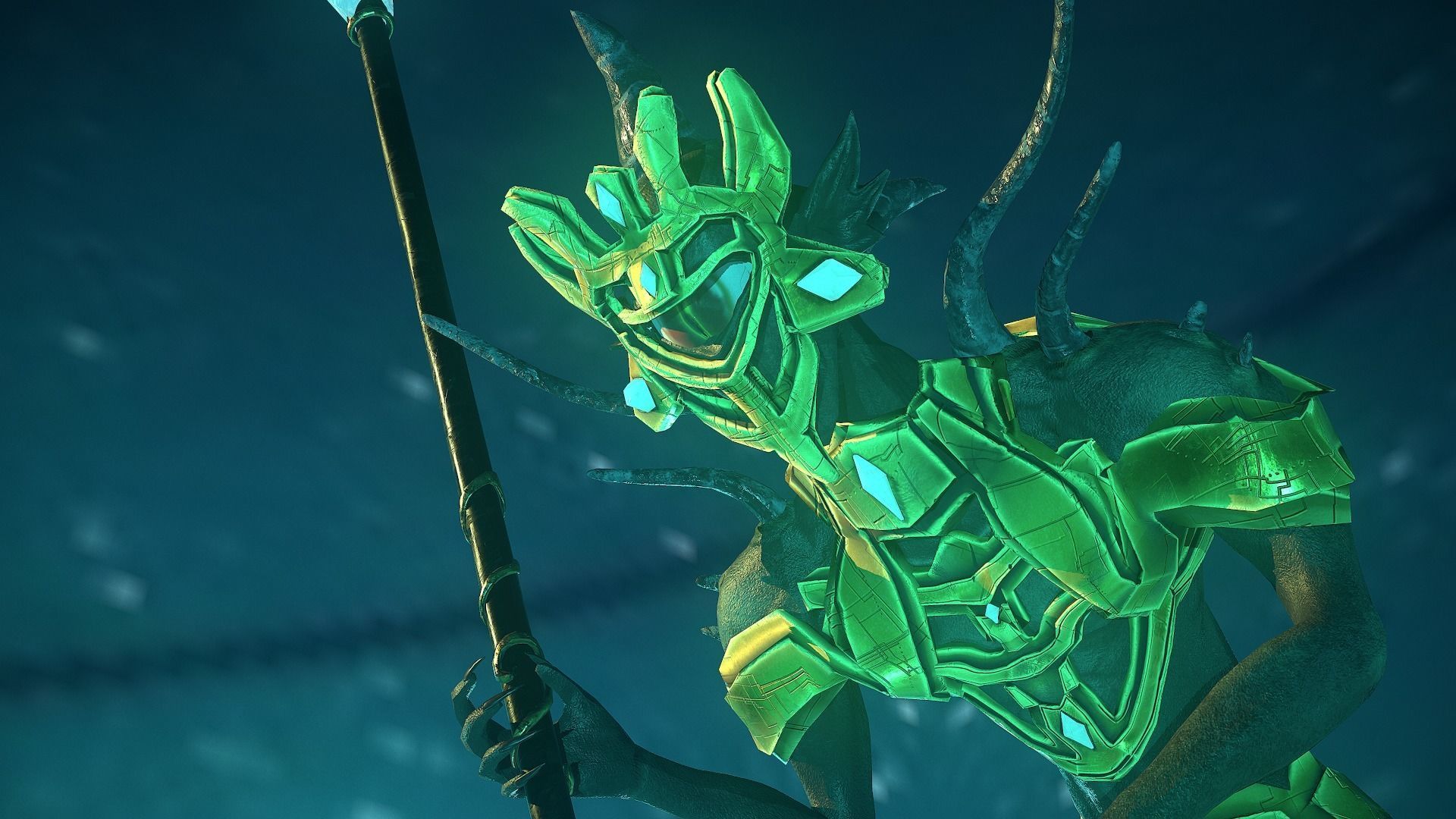 Cyclops Amphibian Low Poly model Low-poly 3D model_21