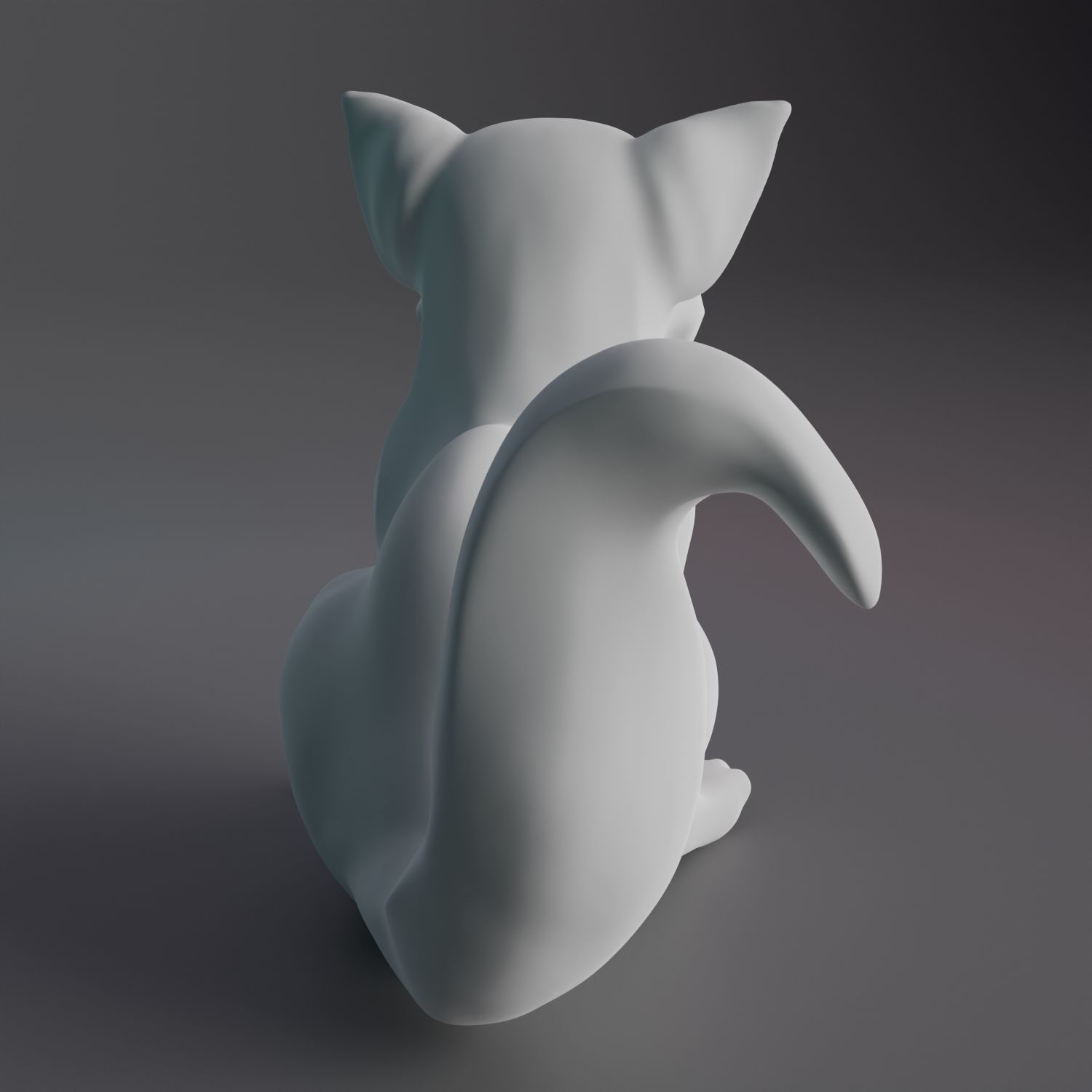cat in a pumpkin 3D print model_7