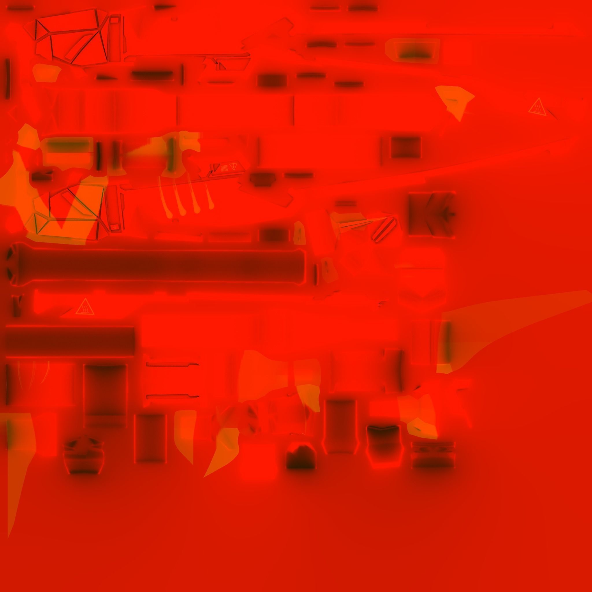 Weapon Pack All In One Futuristic Pack -Modern Pack for games Low-poly 3D model_15