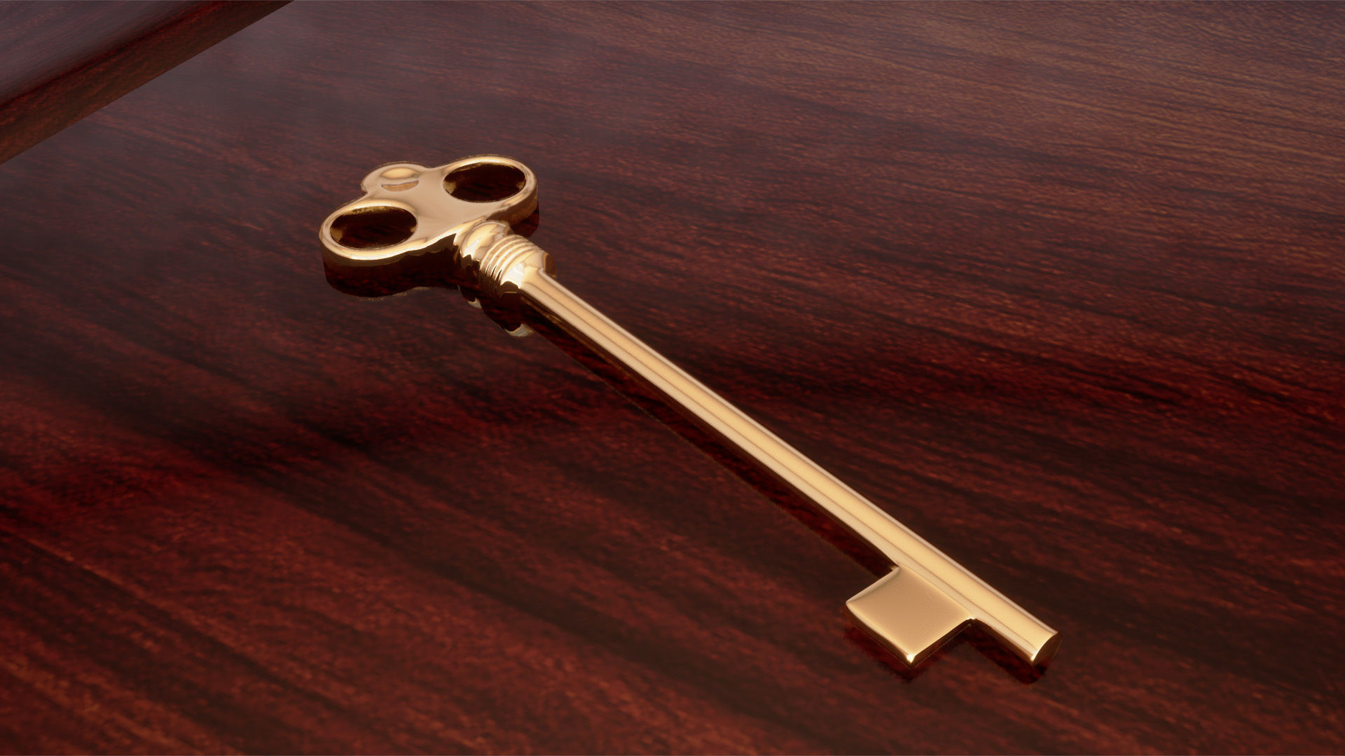 Grand Piano Low-poly 3D model_30