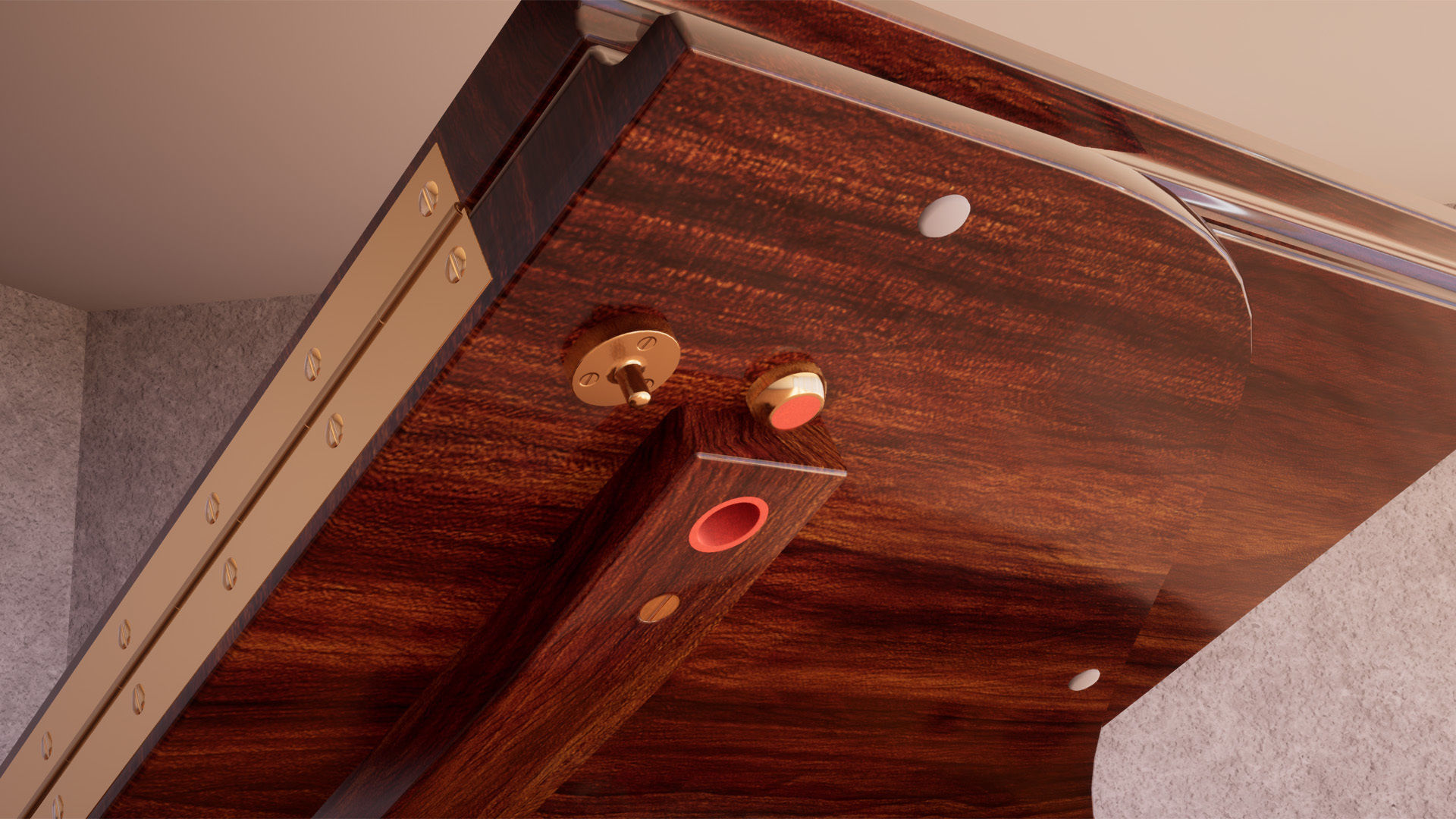 Grand Piano Low-poly 3D model_21