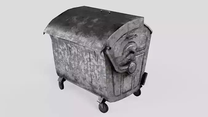 European Trash Container