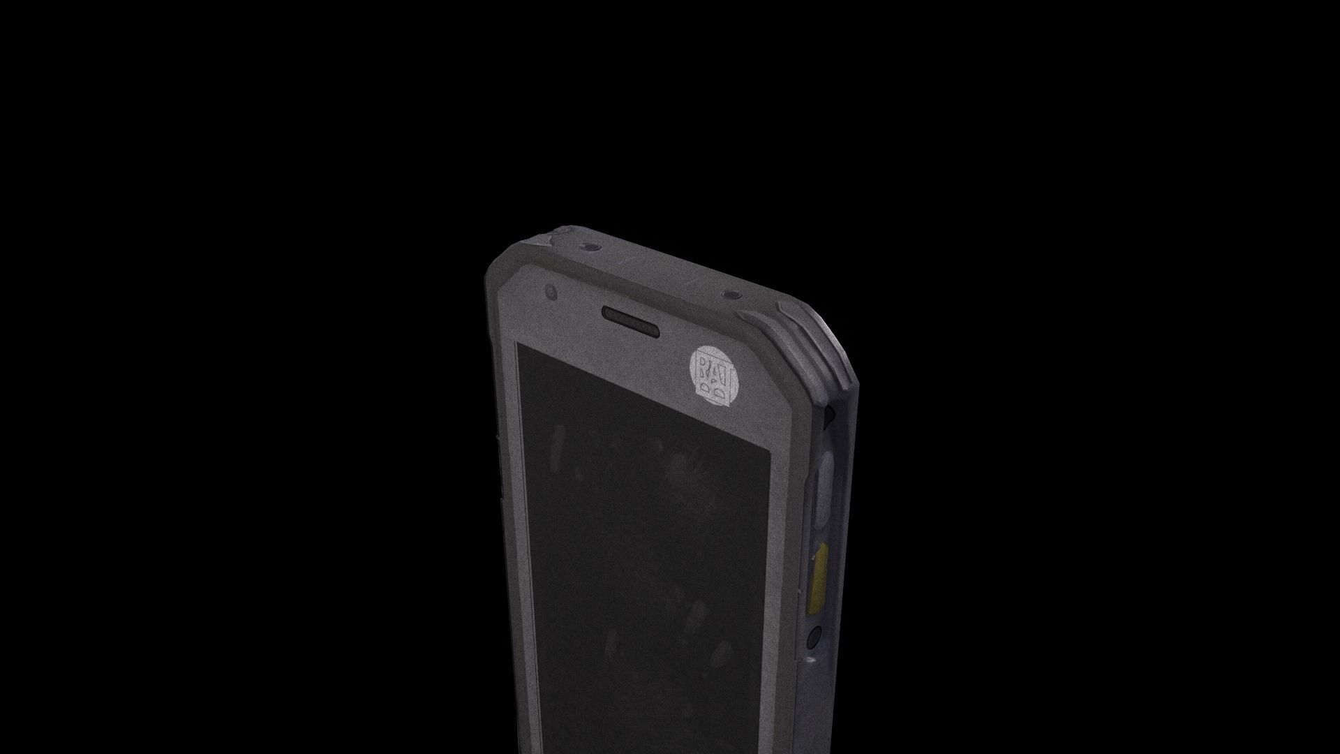 Utility Smartphone 3D Model Low-poly 3D model_4