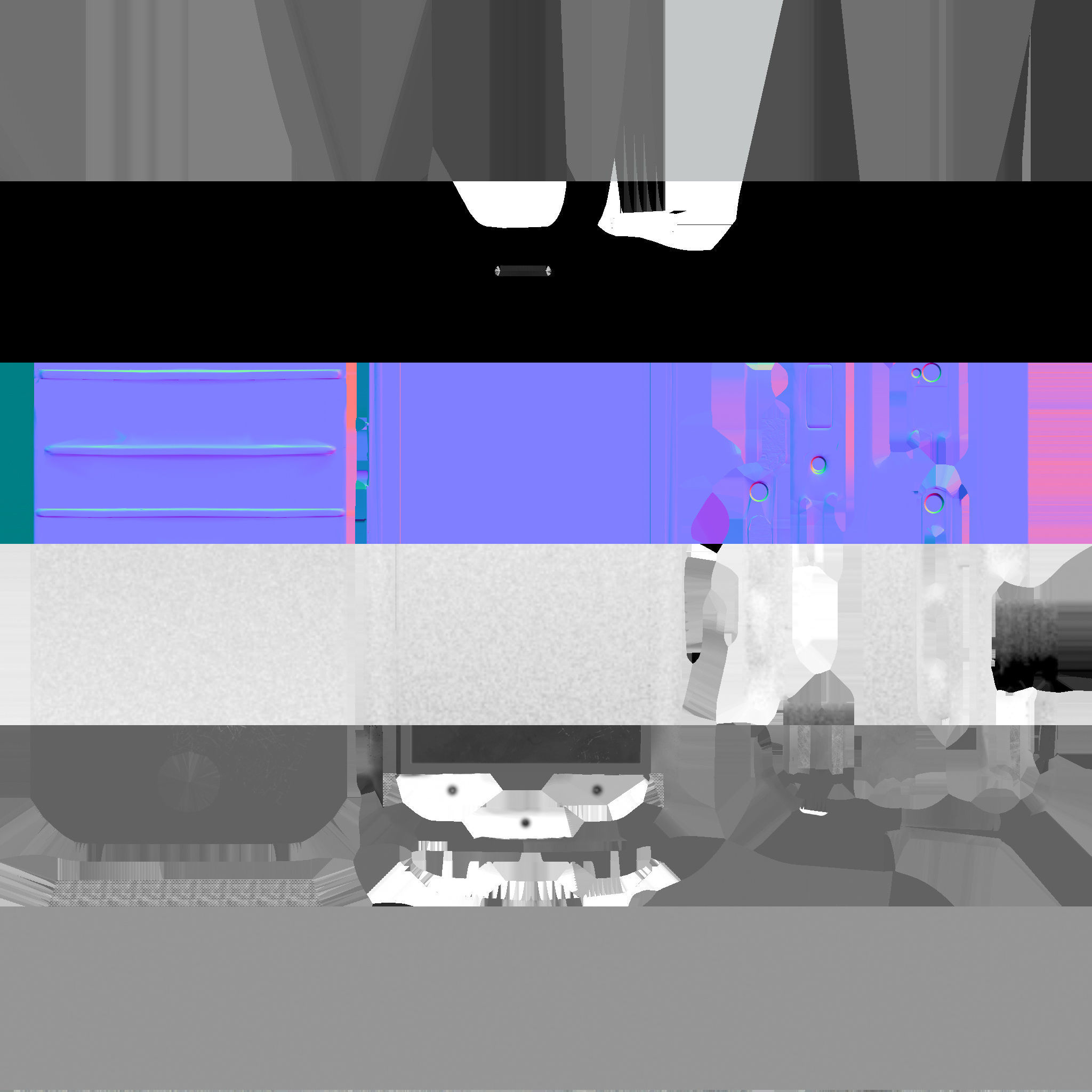 Utility Smartphone 3D Model Low-poly 3D model_7