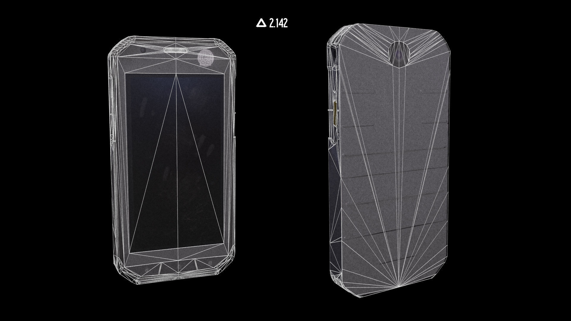 Utility Smartphone 3D Model Low-poly 3D model_6