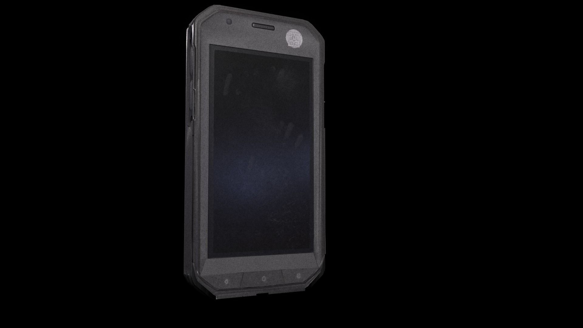 Utility Smartphone 3D Model Low-poly 3D model_2