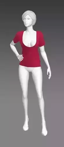 Woman Clothing Pose 509