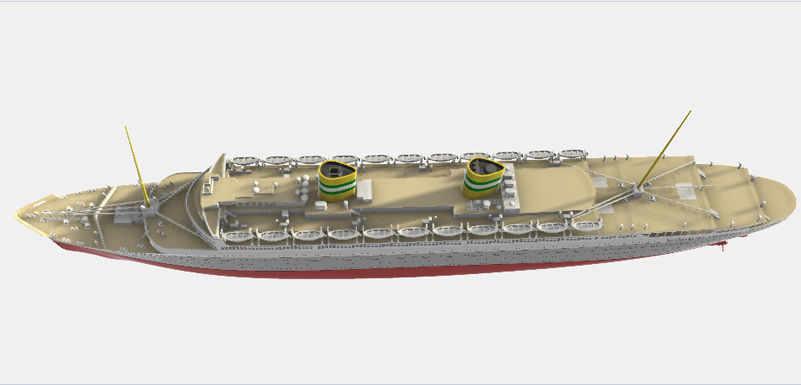 SS Nieuw Amsterdam 1937 Ocean Liner printable model 3D print model_4