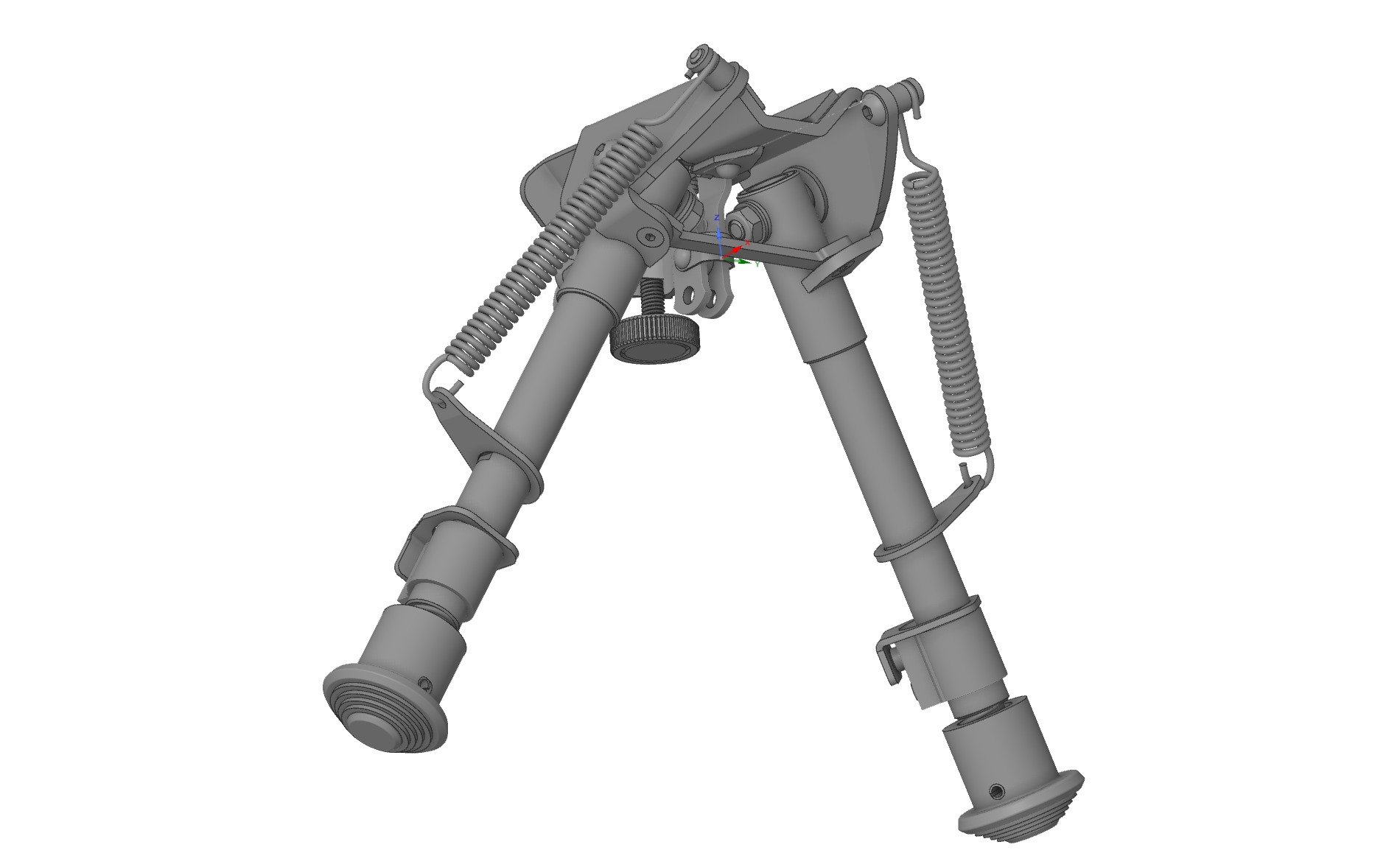 Harris 1A2-BR Bipod 3D model_1