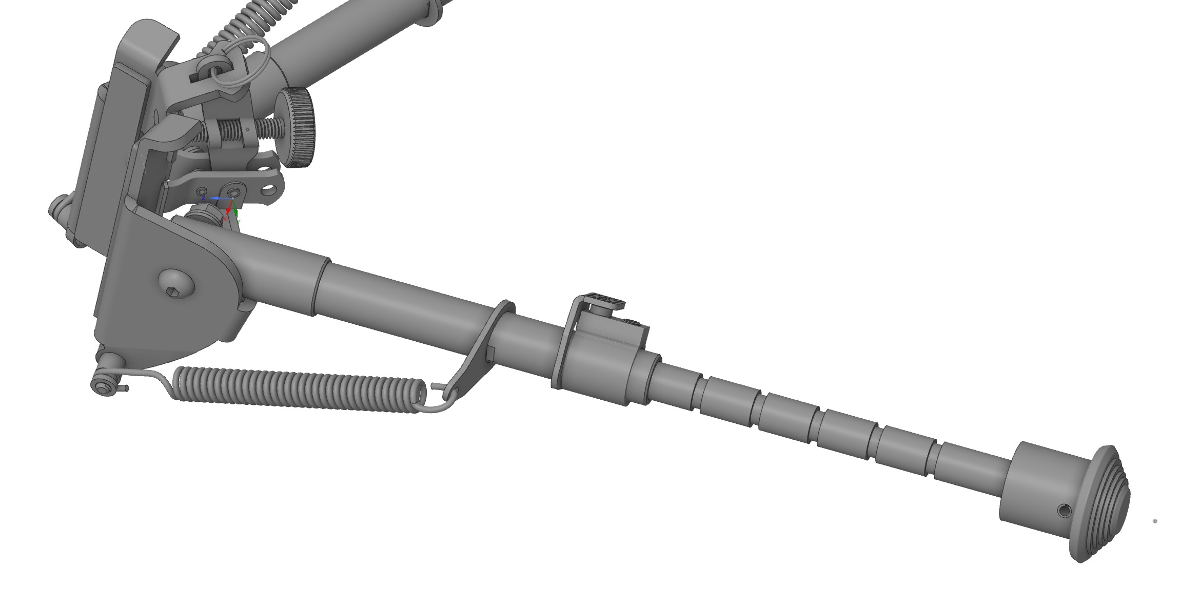Harris 1A2-BR Bipod 3D model_3