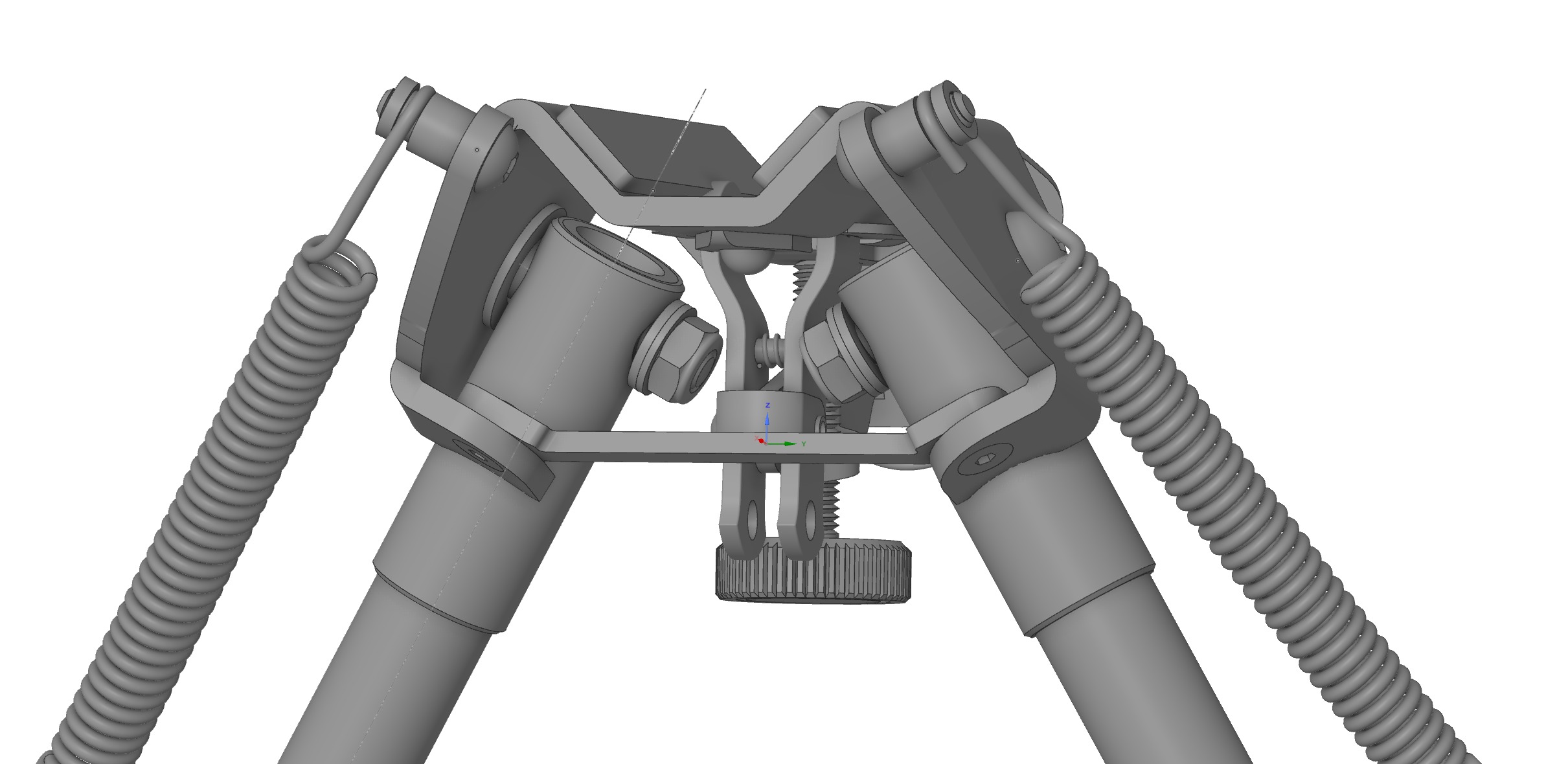 Harris 1A2-BR Bipod 3D model_4