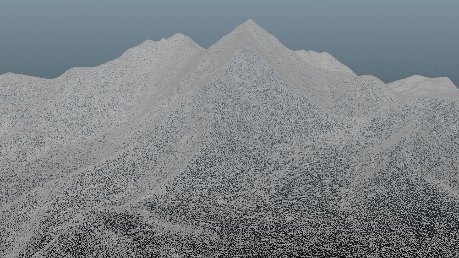 Mount Everest at Dawn Landscape 3D model_44