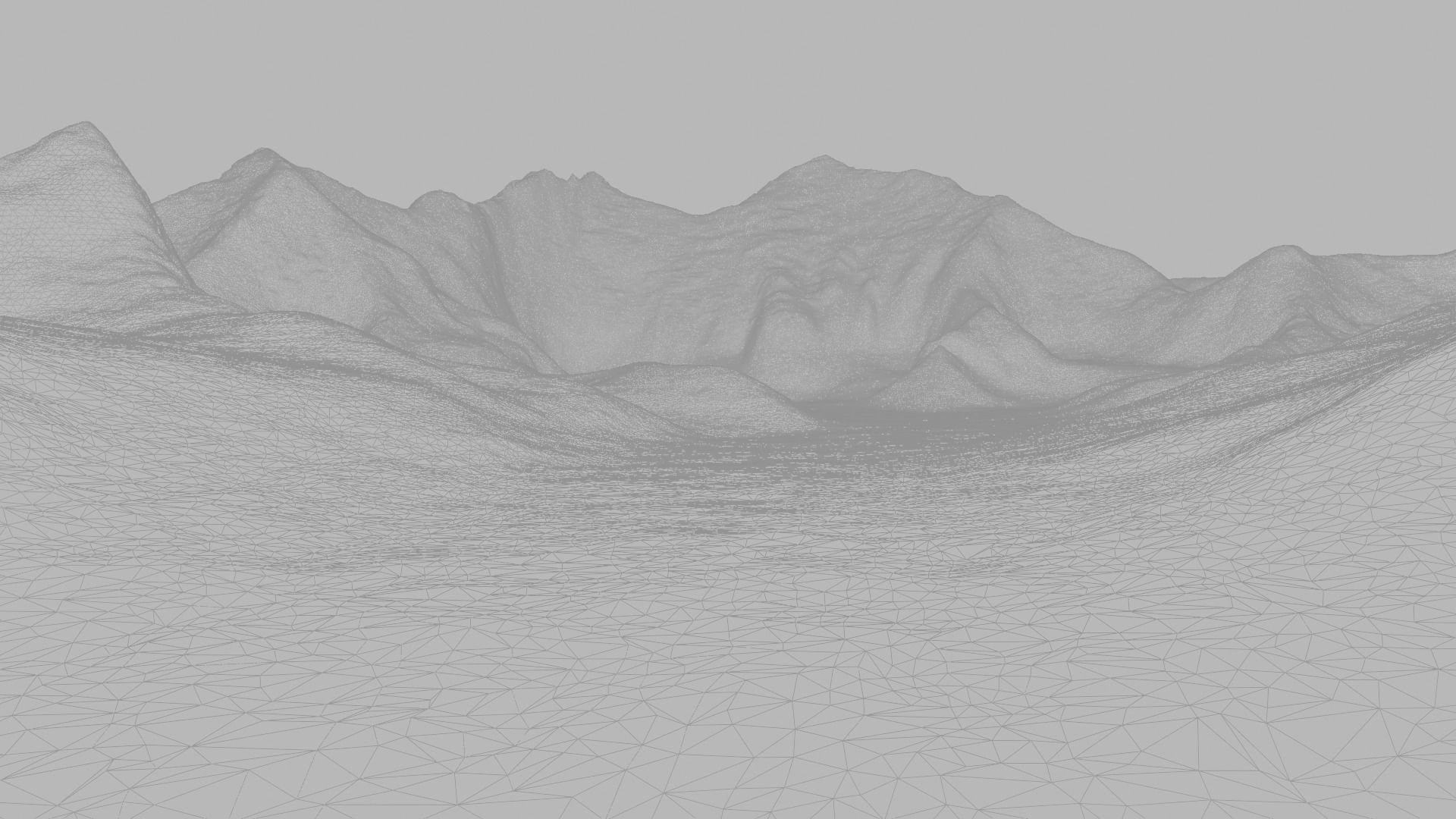 Mount Everest at Dawn Landscape 3D model_42