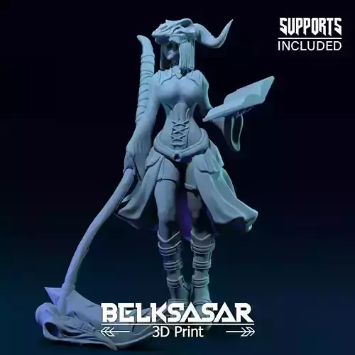 Girl Necromancer Nude