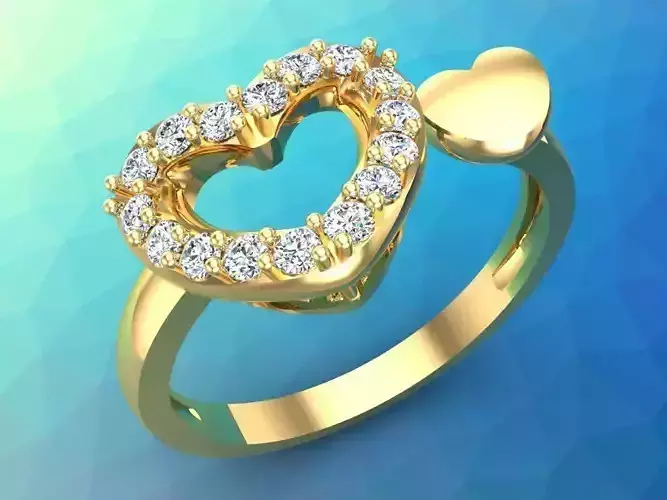 Heart Ring - Diamond Rings - Womens Rings 