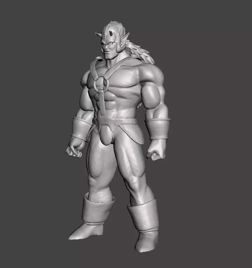 Commander Zeeun 3D Model 3D print model_0