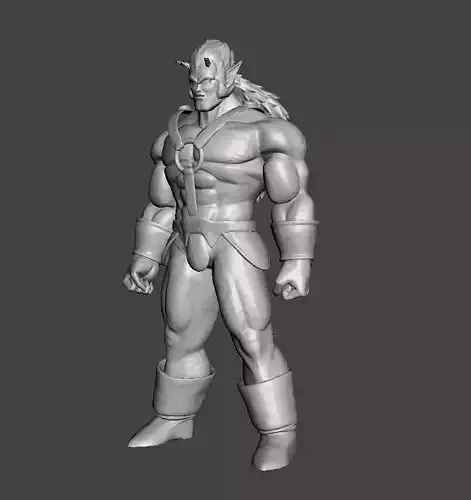 Commander Zeeun 3D Model 3D print model
