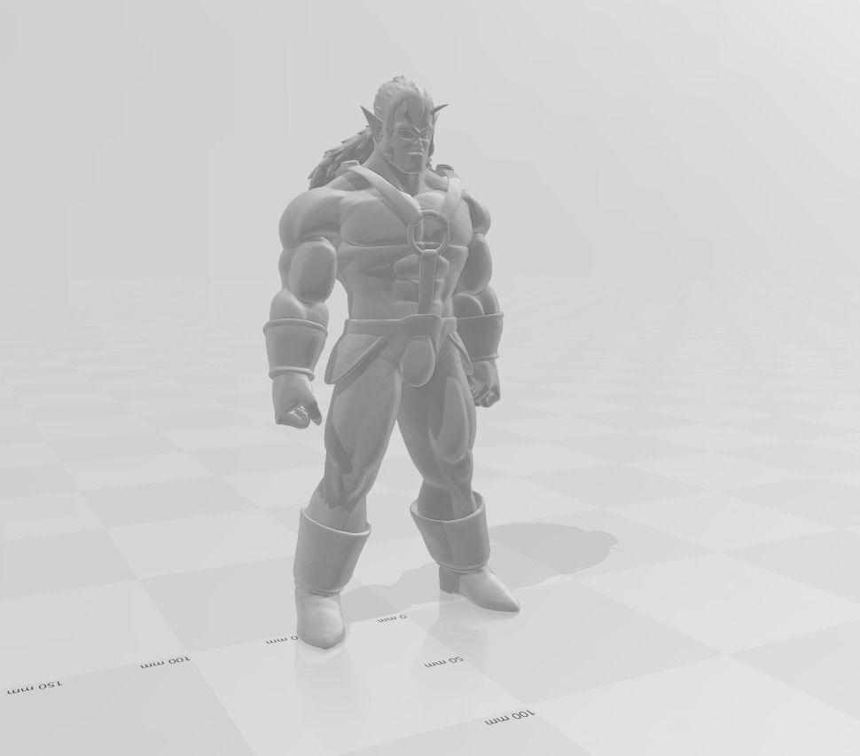 Commander Zeeun 3D Model 3D print model_2
