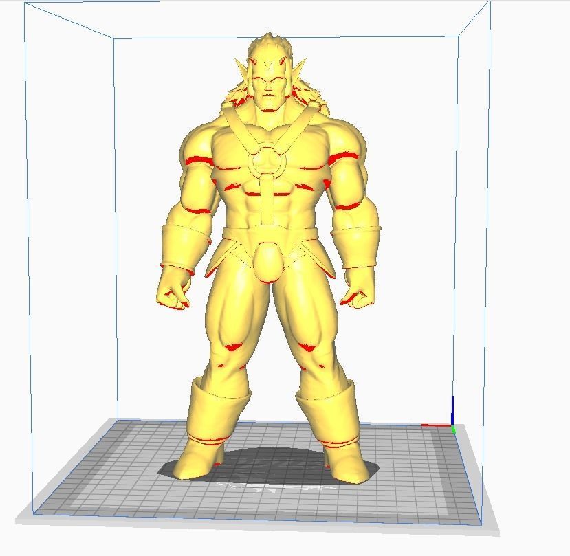 Commander Zeeun 3D Model 3D print model_1
