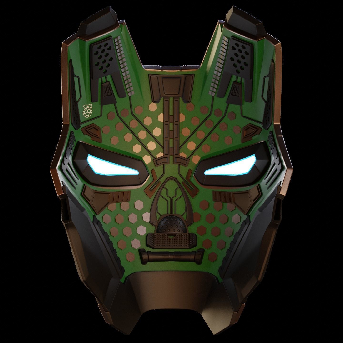 Ironman Mark 45 V2 Helmet 3D Printable Model with Inner Details 3D print model_4