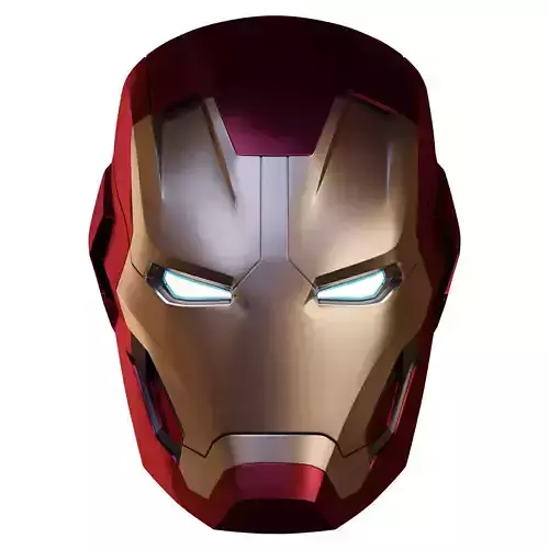 Ironman Mark 45 V2 Helmet 3D Printable Model with Inner Details 3D print model
