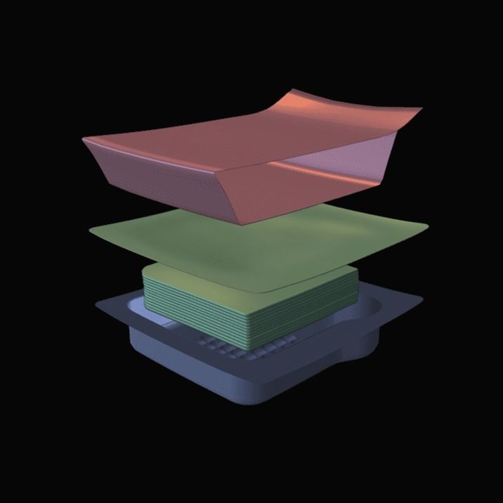 Package Of Violife Cheese 3D model_9