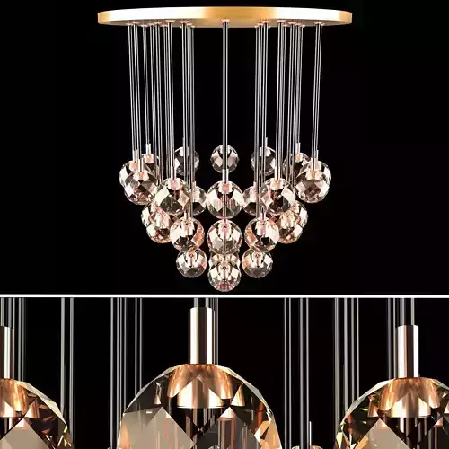 ROUND CLUSTER CHANDELIER