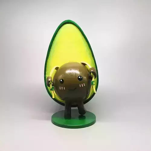 Baby Avocado 3D print model