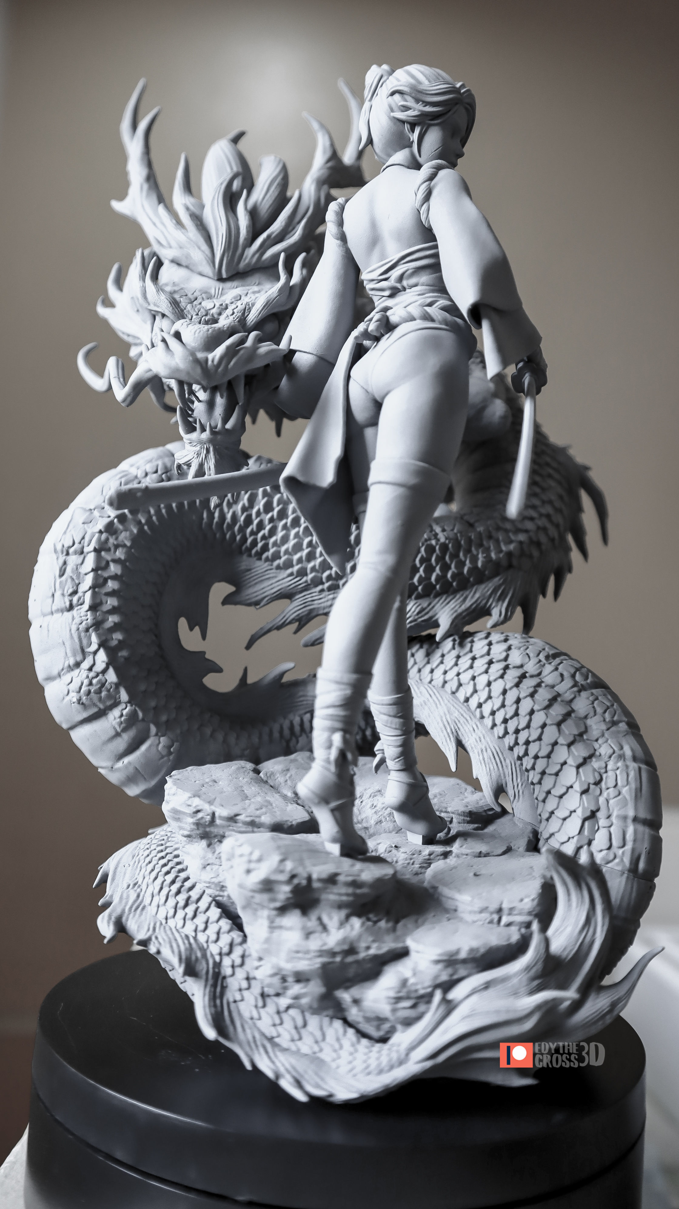Ryuu Masamune - Bitch Stabbing Samurai  3D print model_11