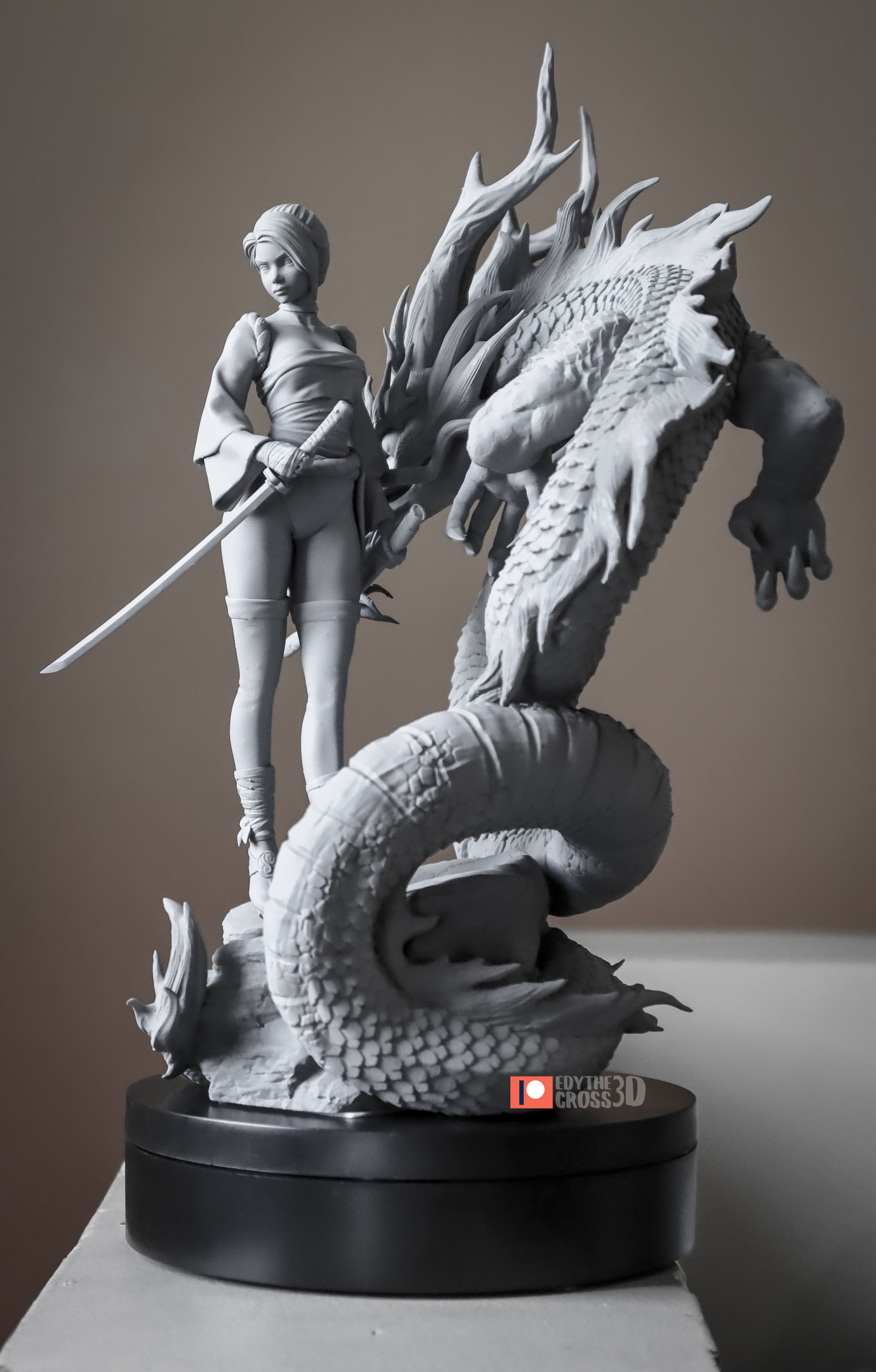 Ryuu Masamune - Bitch Stabbing Samurai  3D print model_7