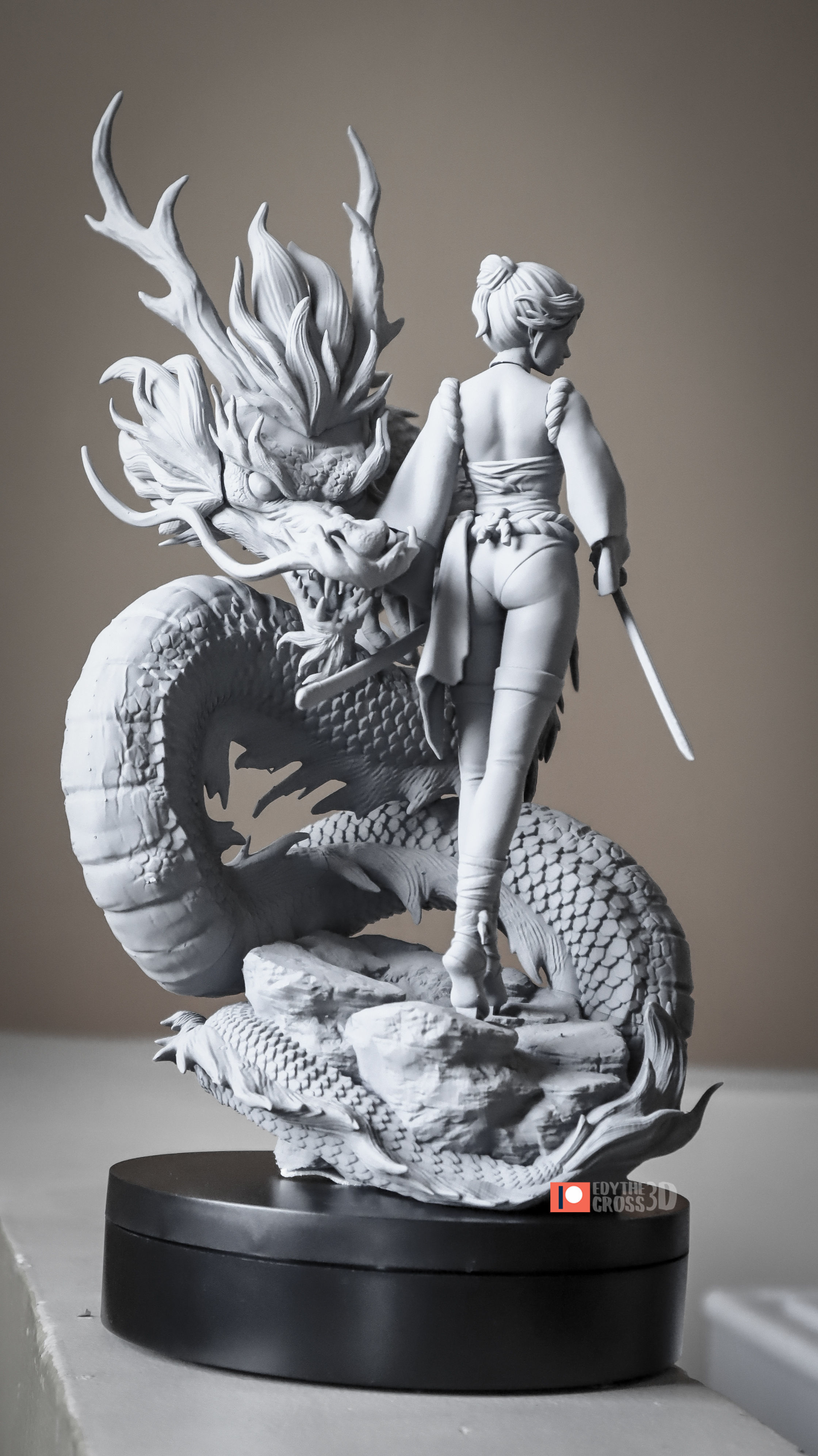 Ryuu Masamune - Bitch Stabbing Samurai  3D print model_9