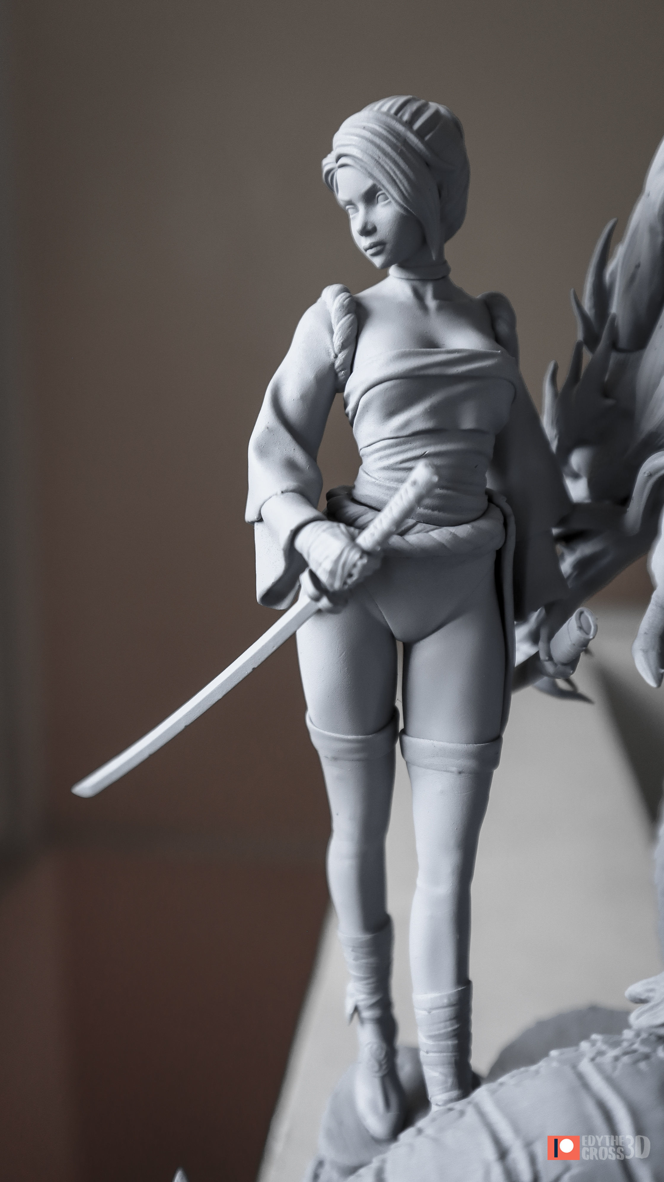 Ryuu Masamune - Bitch Stabbing Samurai  3D print model_14