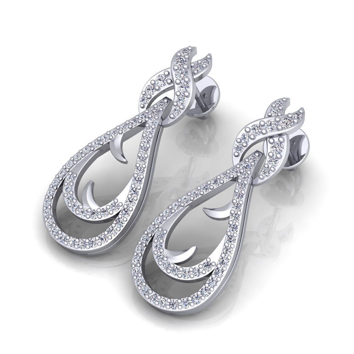 Nice Earring 3d Model 3D print model_1