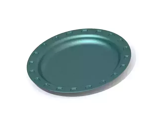 Classic Dinner Plate Type A 3D print model