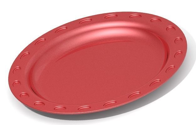 Classic Dinner Plate Type B 3D print model_1