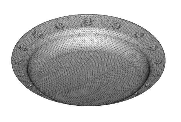 Classic Dinner Plate Type C 3D print model_4