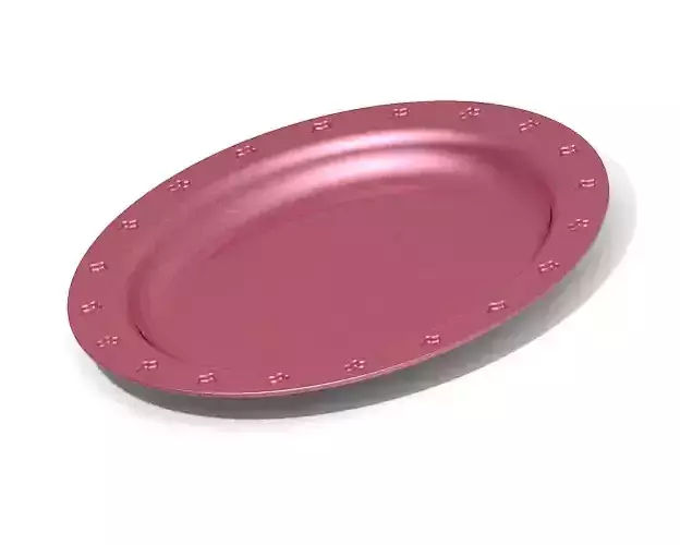 Classic Dinner Plate Type C 3D print model