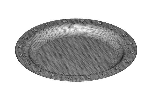 Classic Dinner Plate Type C 3D print model_2