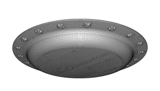 Classic Dinner Plate Type C 3D print model_3