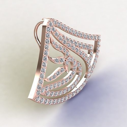 Fancy Pendent 3d Model  3D print model